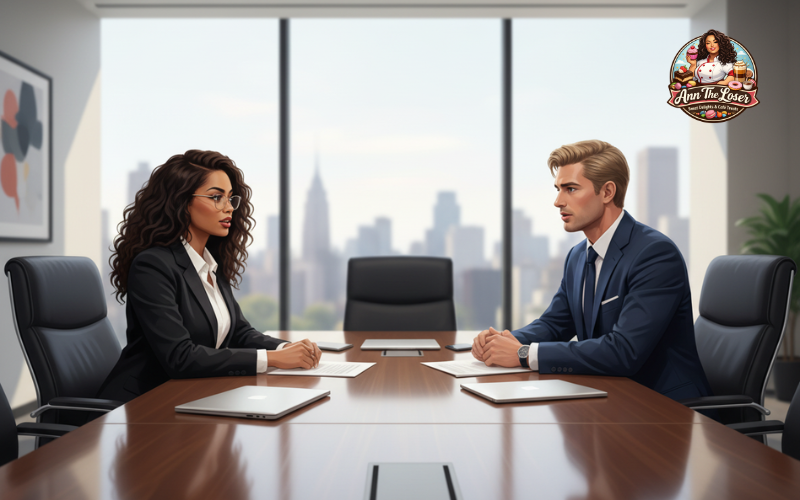 Ann the loser  e Jordan