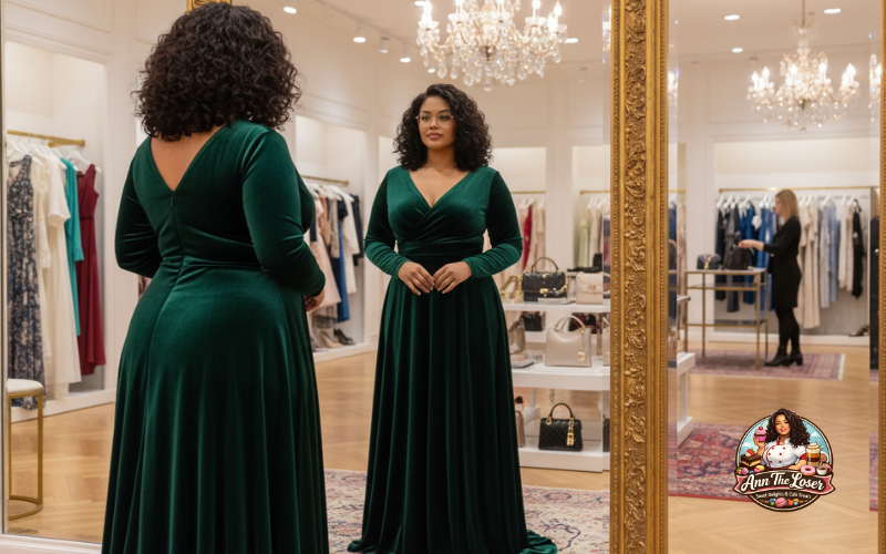 Moda curvy shopping Ann the loser