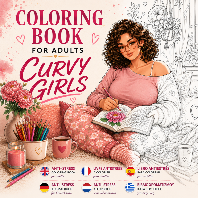 Coloring book per adulti Ann the loser